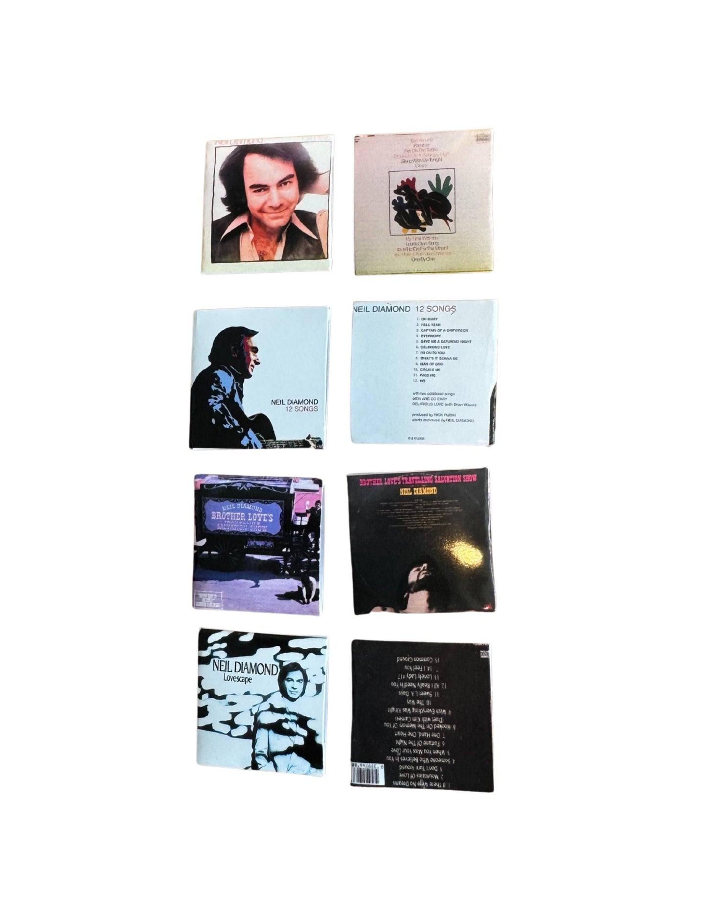 Neil Diamond Miniature Vinyl Record Album – 1:12 Scale Dollhouse Miniature