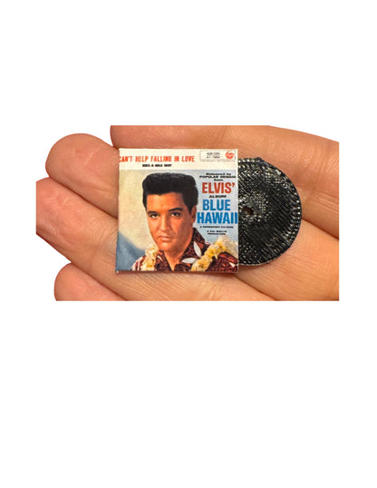 Dollhouse Miniature Vinyl Albums | 1:12 Scale Romantic Music Collection