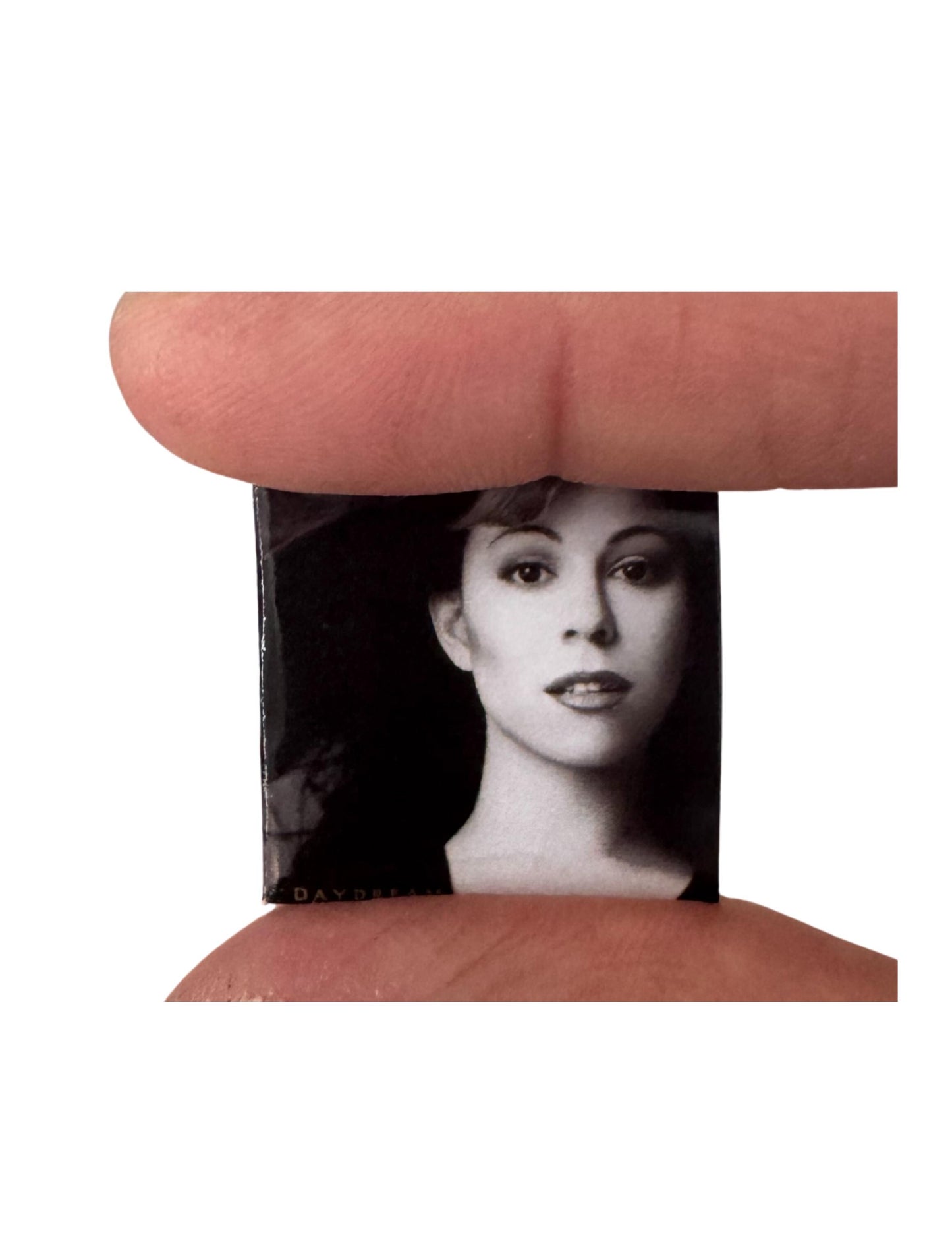 Miniature Mariah Carey Vinyl Record – 1:12 Scale Dollhouse Decor